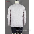Heren Half Cottack Cotton French Terry Sweatshirt